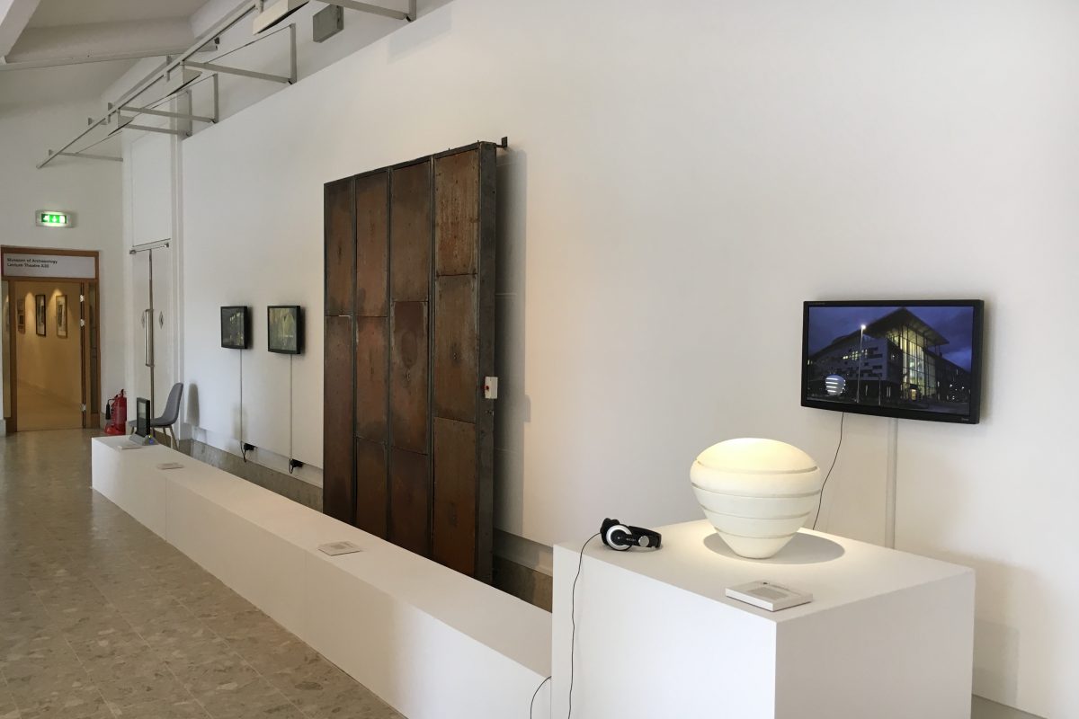 View of Living with Adaptive Architecture Exhibition