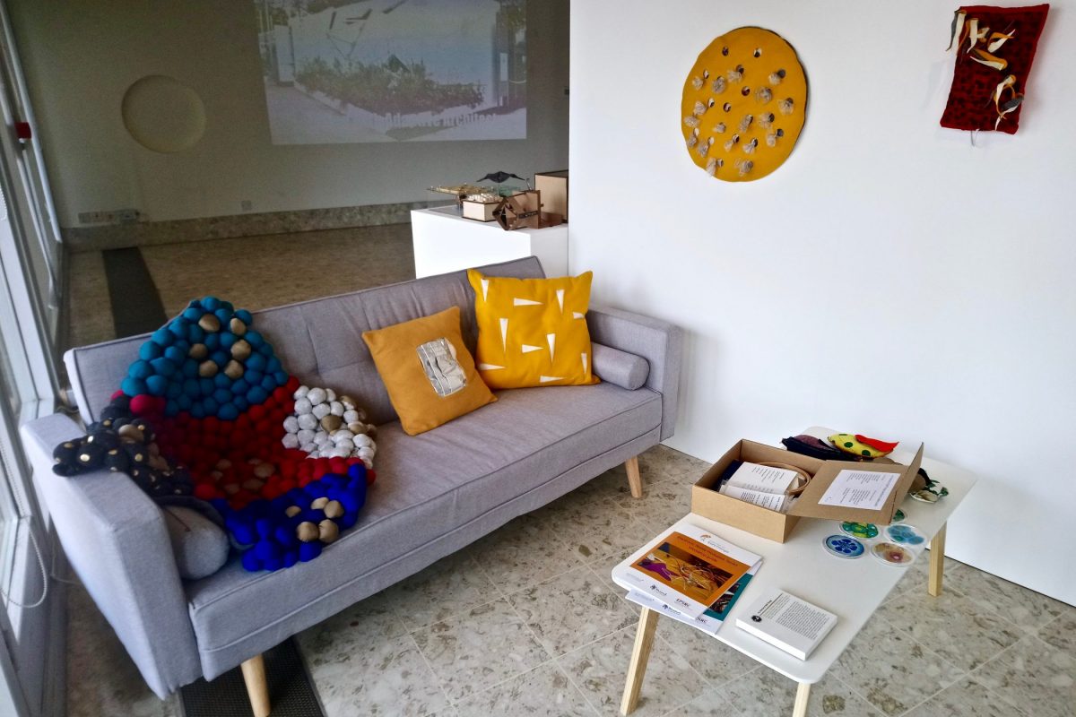 View of Living with Adaptive Architecture Exhibition