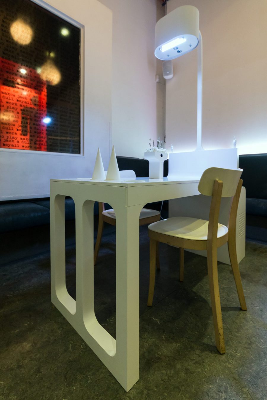 Conversation for Three - View of Table - Broadway Cinema 2018
