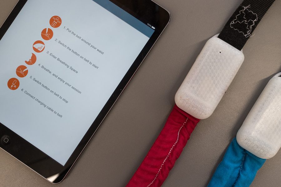 Breathing Space belts and app